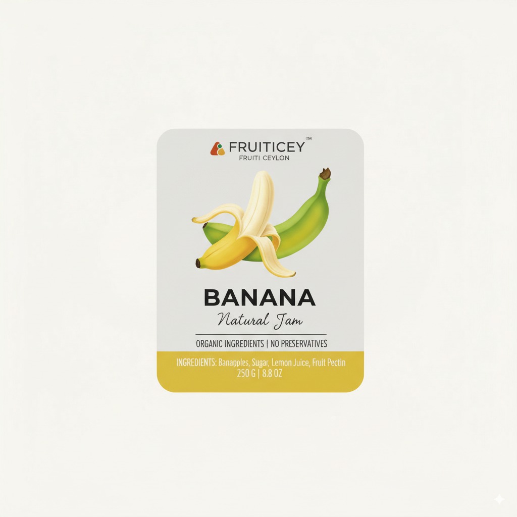 Banana Natural Jam