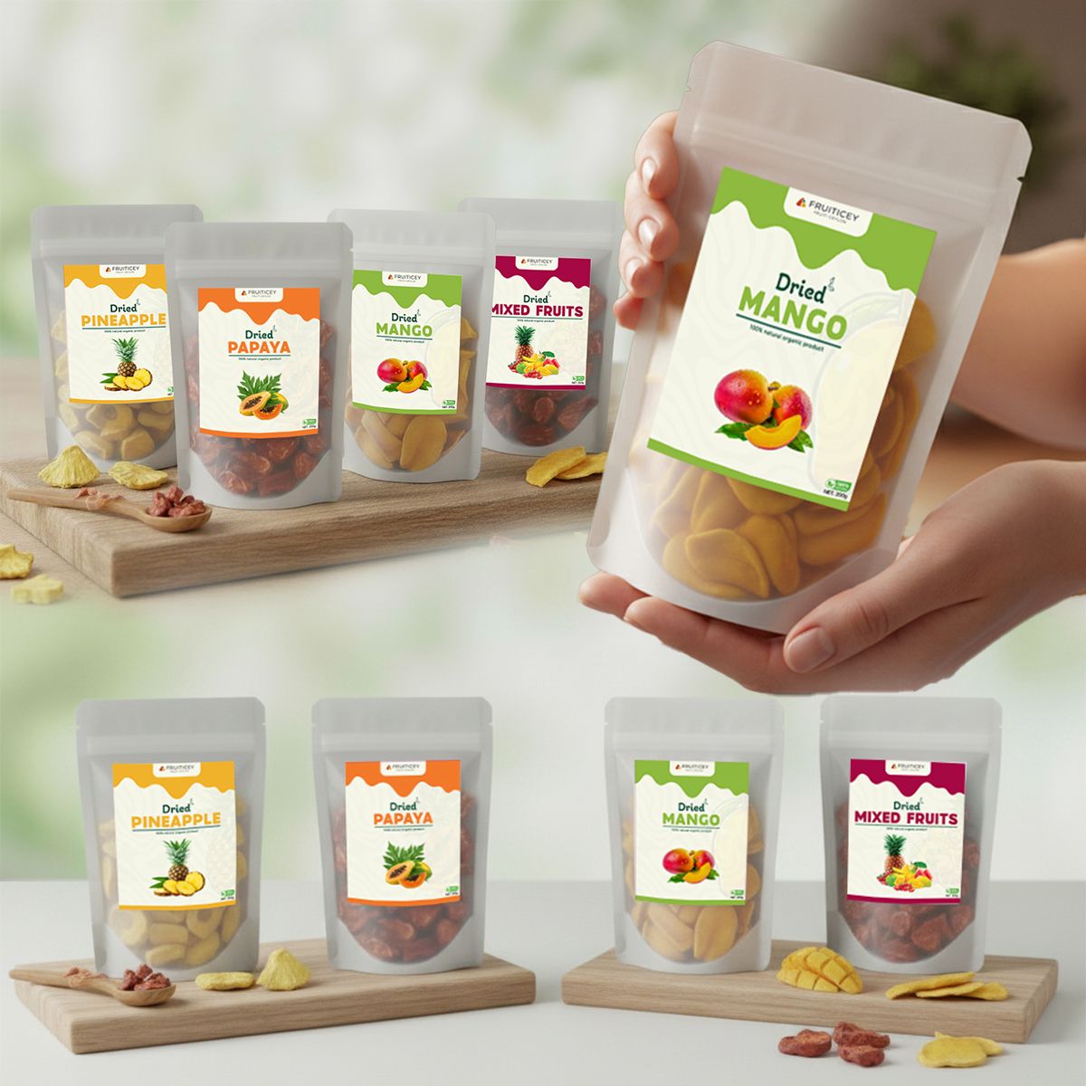 Premium Dried Fruits Collection - Fruity Ceylon
