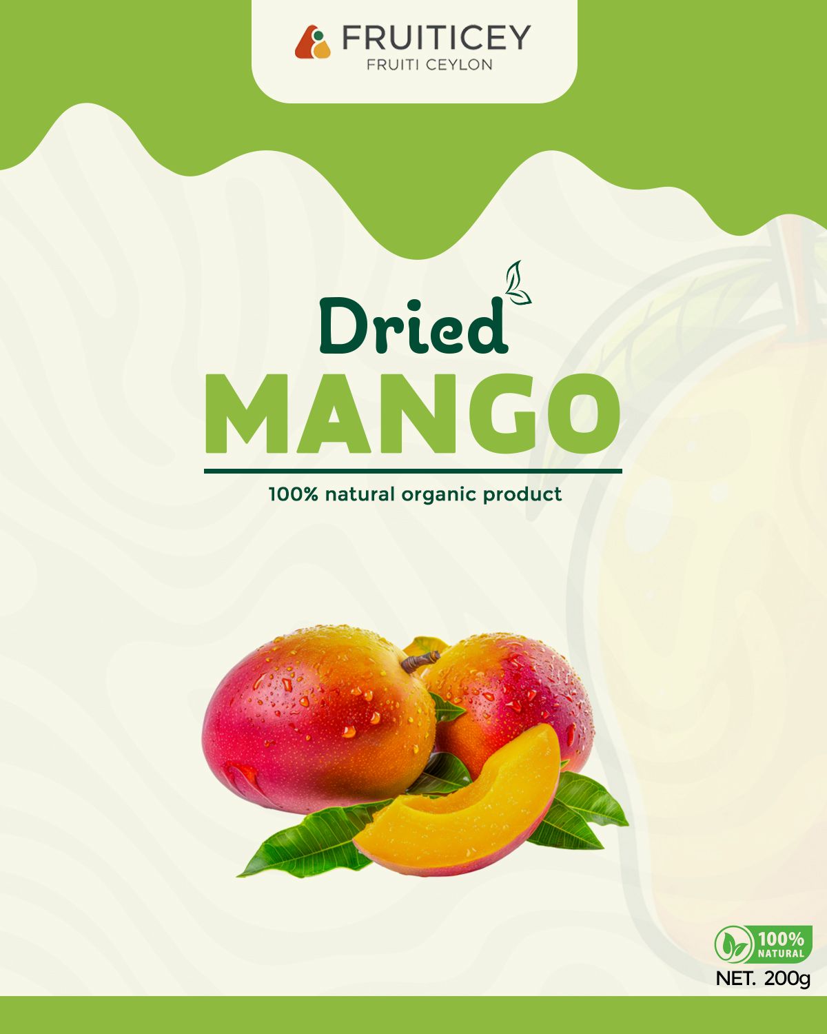 Dried Mango - 100% Natural Product