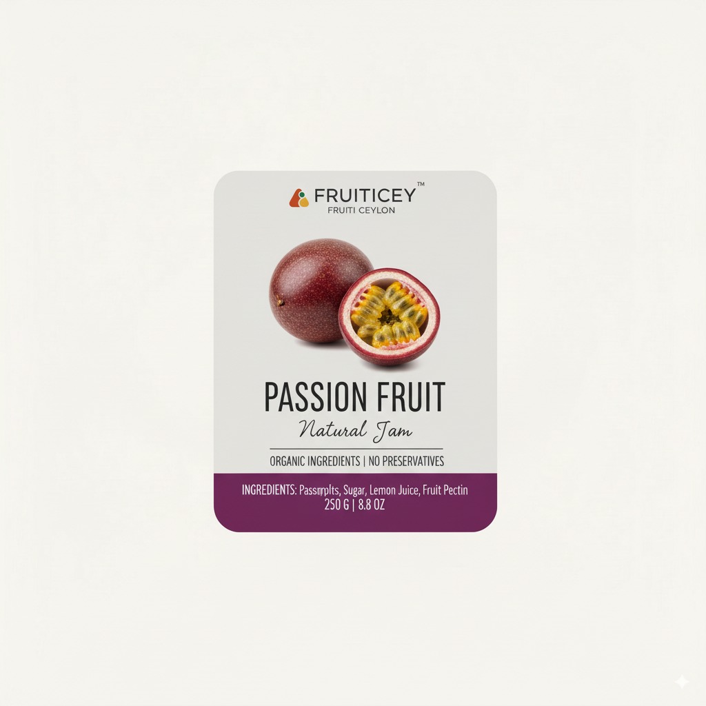 Passion Fruit Natural Jam