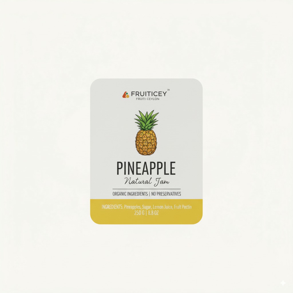 Pineapple Natural Jam